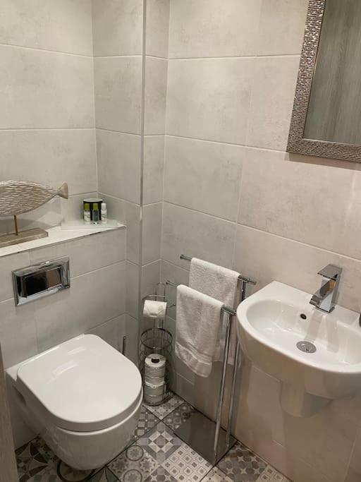 Mumbles - Modern Apartment With Panoramic Sea Views Oystermouth Екстер'єр фото